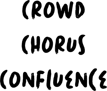 Crowd Chorus Confluence Logo